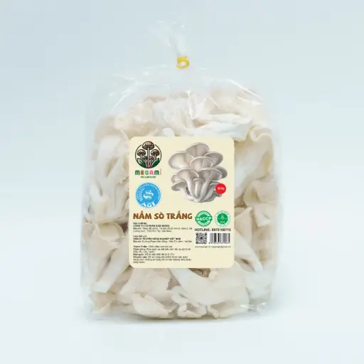 Nấm sò trắng megami mushroom 500g
